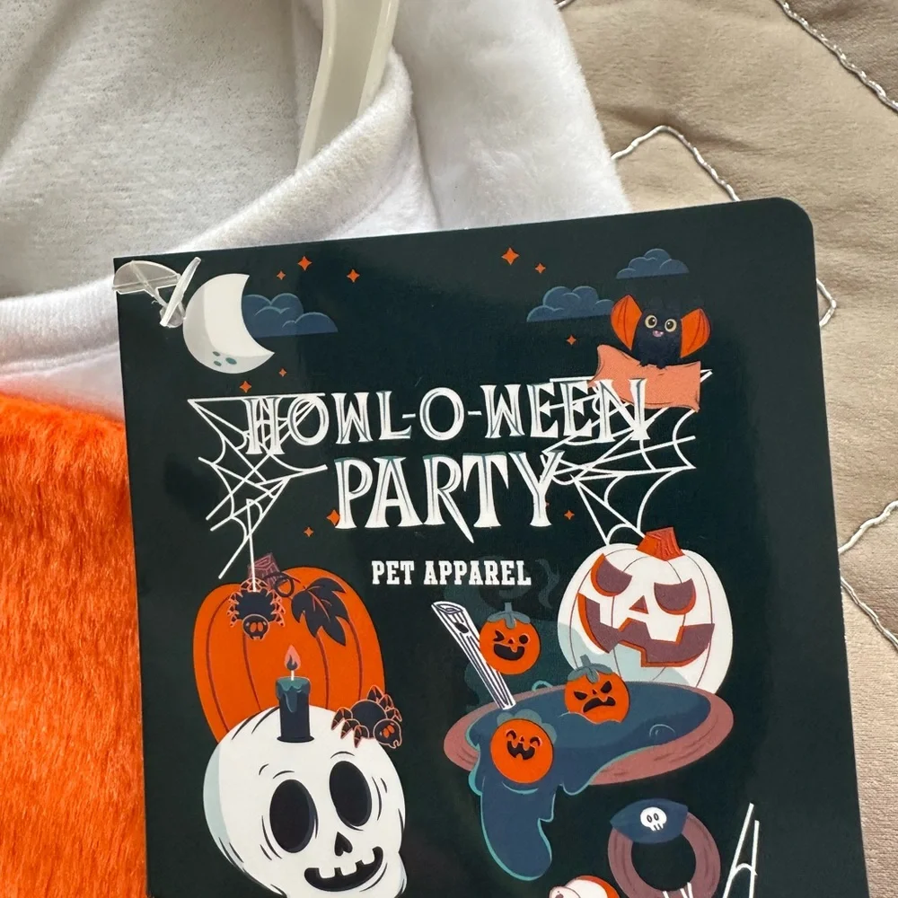 🆕Halloween Candy Corn Pet Costume